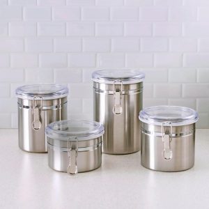 stainless steel canister