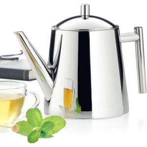 stainless steel teapot