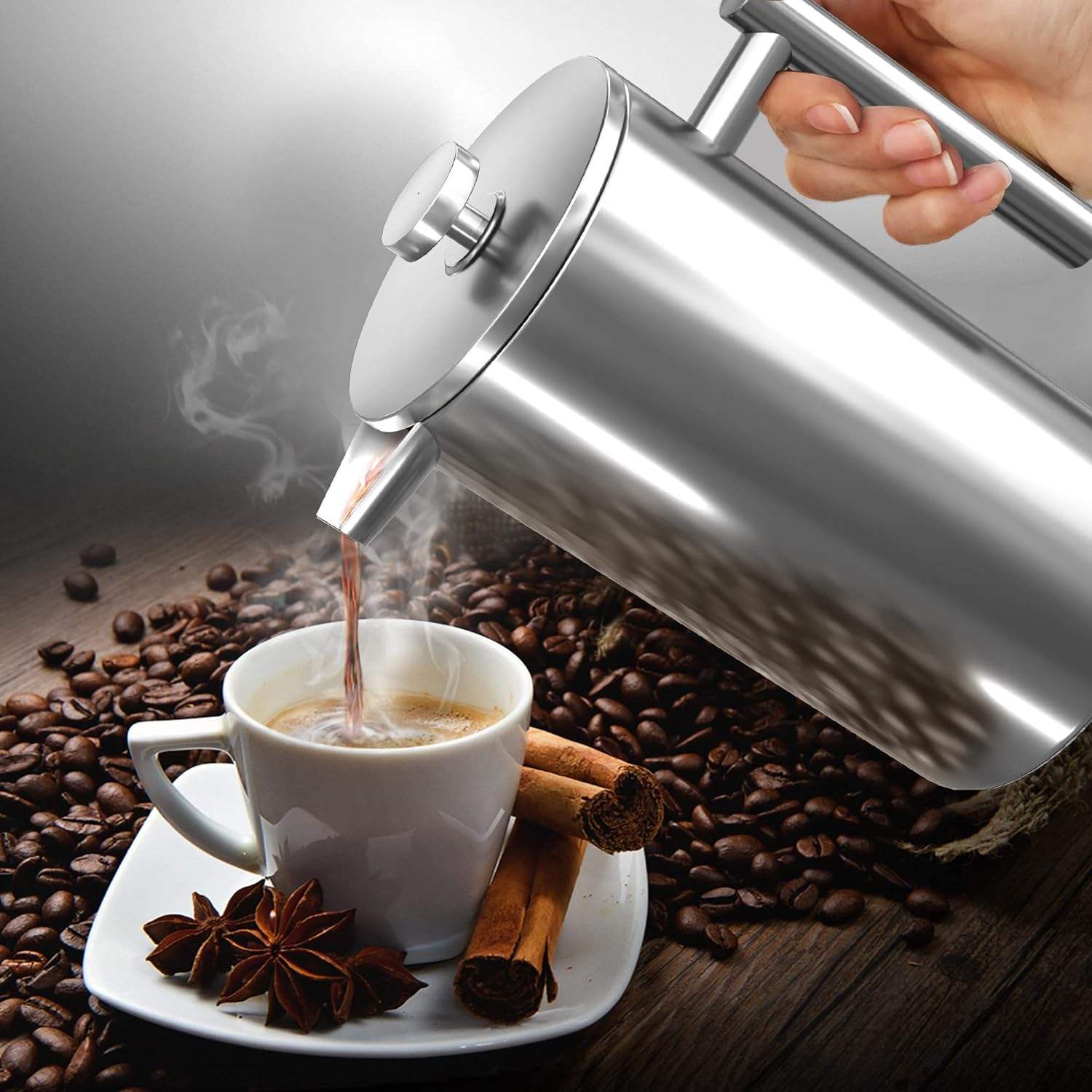 French press coffee maker